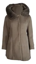 Comprar Parka Piel De Conjejo Abrigos Mujer