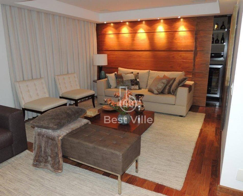 Imagem 3 de 20 de Apartamento À Venda, 258 M² De Área Útil, No Condomínio Madison Gramercy Park, Em Alphaville, Barueri, 04 Amplas Suítes, Completas Com Closet. - Ap0143