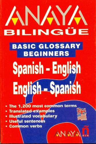 Libro Anaya Bilingue Spanish English English Spanish De Edic