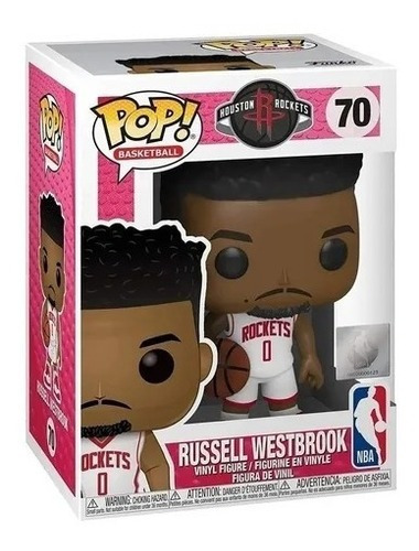 Baloncesto Funko Pop 70 Houston Rockets Russell Westbrook