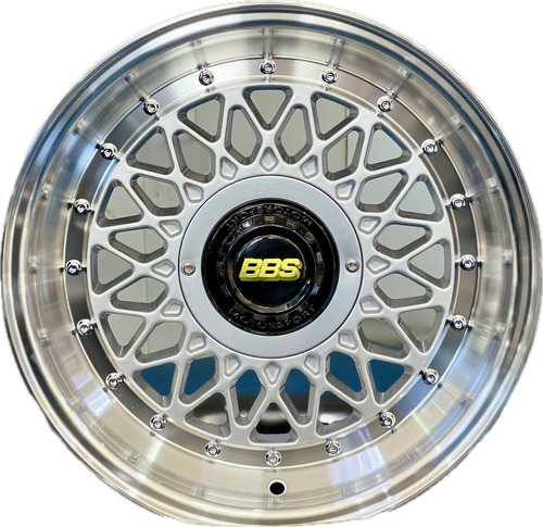 Juego De Llantas 15x8 5x100 5x114 Bbs Cromada