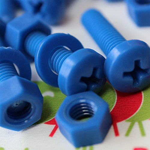 Tornillos Pan Blue Head, Polipropileno, M5 X 20 Mm