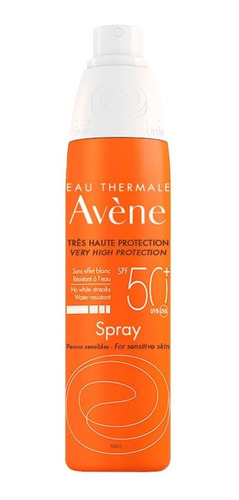 Protector Solar Avène Fps 50 En Spray De 200 Ml