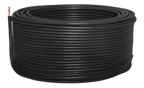 Cable unipolar Voltmex THW12 1x0.30mm² negro x 100m