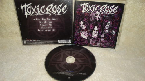 Toxicrose - Toxicrose (hard Rock Sweden Autografiado Banda C