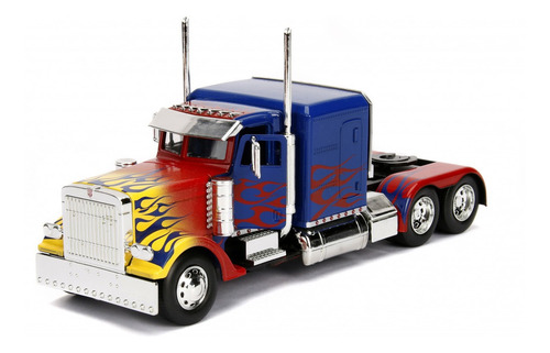 Imagem 2 de 10 de Veiculo Transformers Optimus Prime 1 1/24