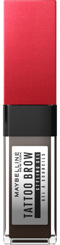 Máscara De Cejas Maybelline Tattoo Brow 3d Gel 6ml Color Medium brown