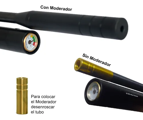 Rifle Pcp M11 Delux 1000fp Funda Mira 4x40 Inflador Balines