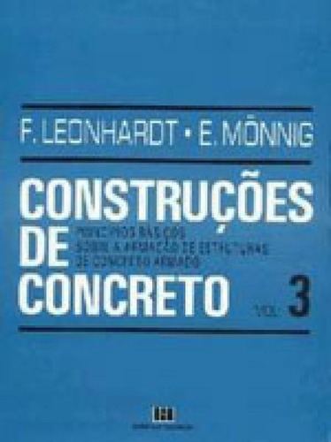 Construçoes De Concreto - Vol. 3 - Principios Basicos Sobre