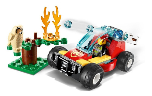 Kit De Construcción Lego City Incendio En El Bosque 60247