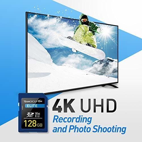 Teamgroup Elite Uhs-i U3 V30 Uhd De 256 Gb, Velocidad De Lec