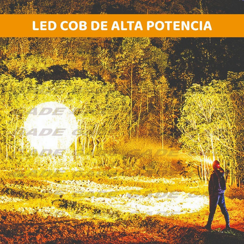 Linterna Vincha Minero 1 Led Cob 3w Led Alta Potencia Jieli