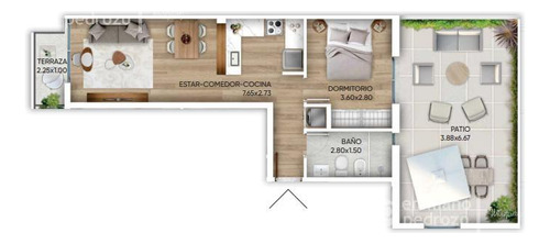 Venta Apartamento 1 Dormitorio Cordón Montevideo Ideal  Inversión