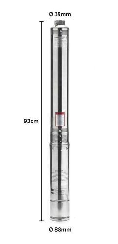 Bomba Sumergible Pozo Napa 4 PuLG 1,5 Hp 6500l Tablero Cable