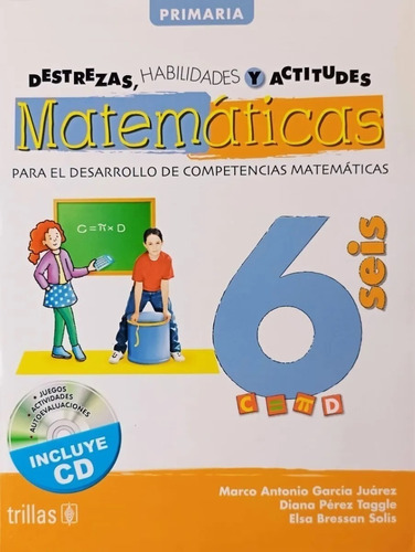 Destrezas Habilidades Y Actitudes Matemáticas 6  Trillas