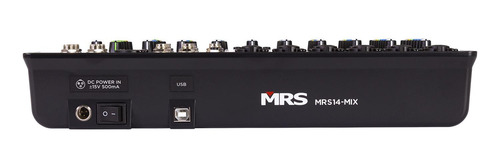 Mezcladora De 14 Canales Con Dsp Y Bluetooth Mrs14-mix Morri