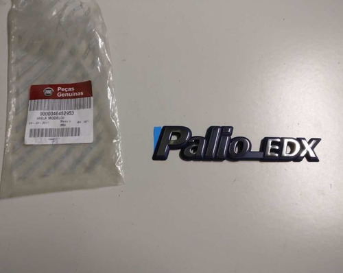 Emblema Tapa Baúl Fiat Palio Edx 1997 - 1999