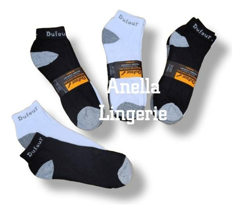 Soquetes Toalla Dufour Pack Masculino