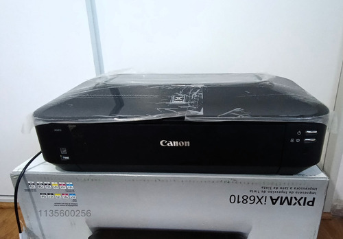 Impresora Fotográfica A Color Canon Pixma Ix6810 Wifi A3+ Negro (Usado)