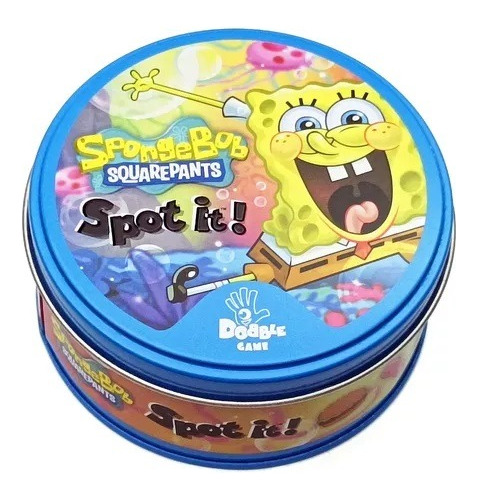 Dobble Bob Esponja / Spot It / Juego De Mesa Cartas