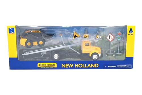 Newray 16183 1:43 Peterbilt Roll Off W Newholland