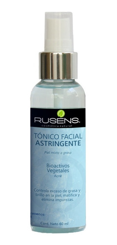 Tonico Facial Astringente Rusens Para Piel Mixta A Grasa