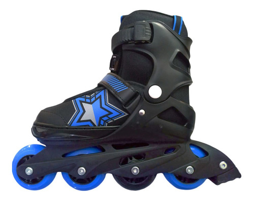 Patines Con Bota Ajustable Recreativos Infantiles Deportivo