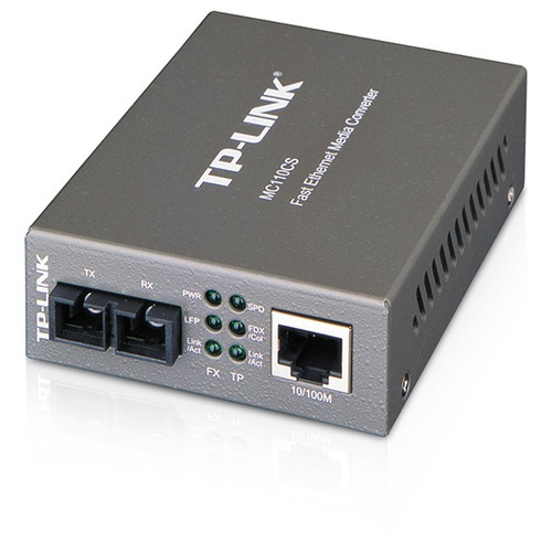 Conversor de mídia mono-modo Fast Sfp Sc 20km Mc110cs/vc