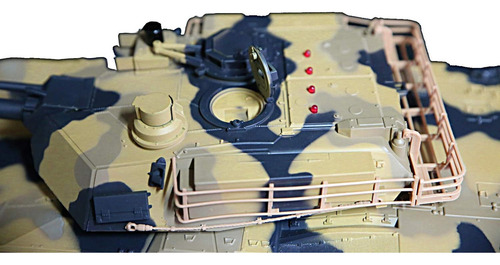 Tanque A Control Remoto Poco Divo Abrams M1a2 Us Escala 1:24