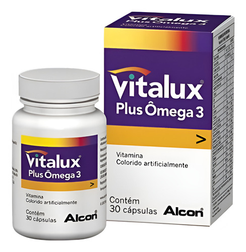 Vitalux Plus Omega 3 30 Cápsulas Blandas