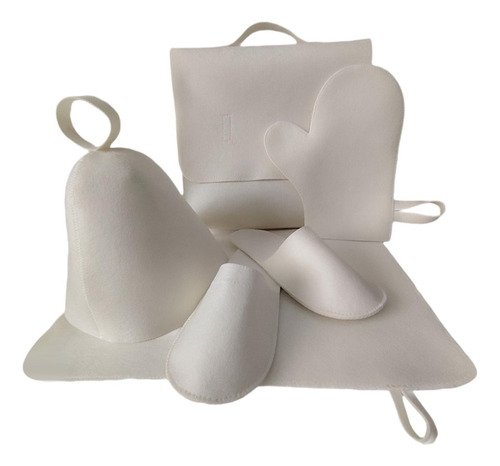 5x Conjunto De Gorro De Sauna, Gorro De Baño, Accesorios De