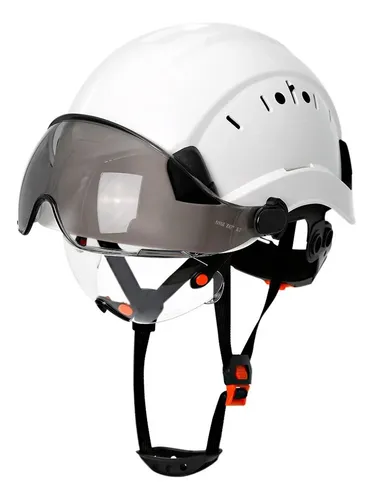 comprar Construcción Casco De Seguridad Con Visera Construido Gafas