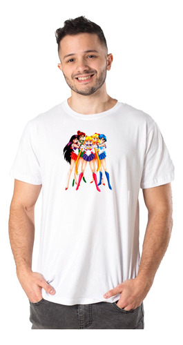 Remeras Hombre Sailor Moon Anime |de Hoy No Pasa| 6