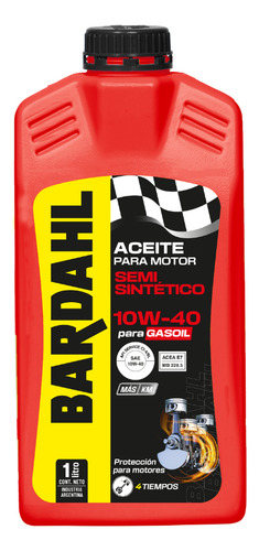 Aceite Semisintético 10w40 Diesel 1lt
