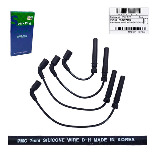 Imagen 4 de 9 de Cables Bujias Aveo 2008 2009 2010 Clasico Original
