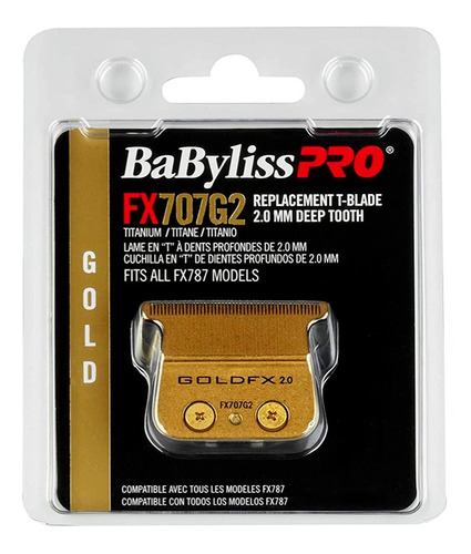 Babyliss Pro Cuchilla De Repuesto Trimmer Fx787 Gold