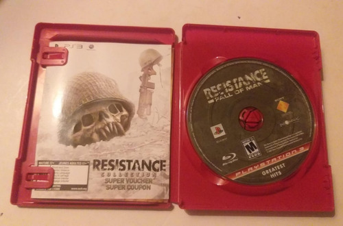 Juego Fisico Ps3 - Resistance - Fall Of Man -+ Manual (Usado)