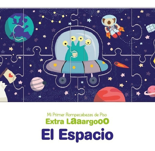 Imagen 7 de 12 de Oveja Negra Puzzle Extralargo El Espacio Colores En Fuga Kid
