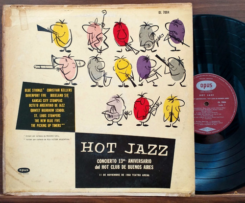 Hot Club Bs.as - Lopez Furst, Etc - Lp 1960 Jazz Argentino