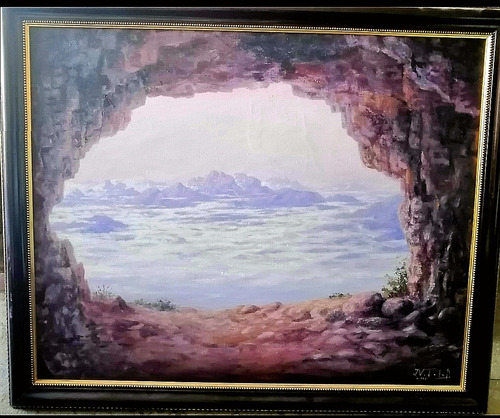 Óleo, Del Pintor Ignacio Videla Diaz (Usado)