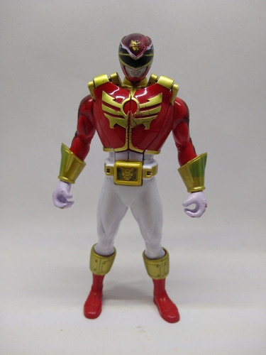 Power Ranger Megaforce Rojo 16cm Con Luz