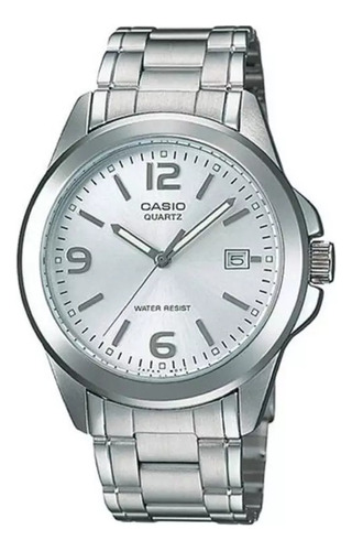 Reloj Casio Resistente Al Agua Mtp 1215a - Hombre Azul