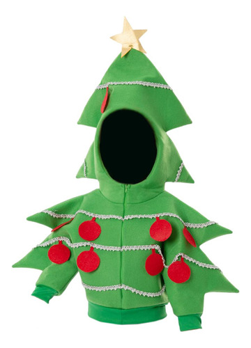 Disfraz De Árbol De Navidad Para Niños, Chaqueta De S