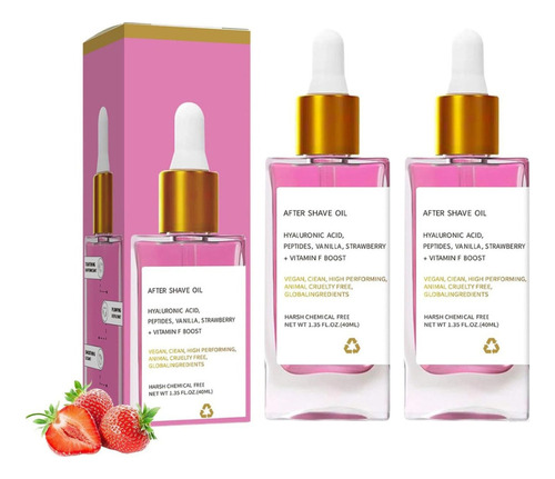 Aceite For Después Del Afeitado Con Sabor A Fresa Y.