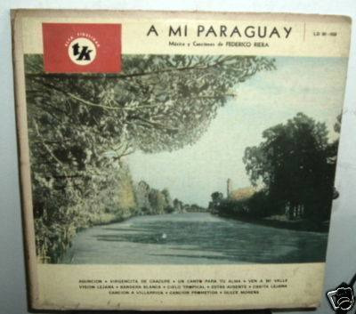 Federico Riera A Mi Paraguay Vinilo Argentino