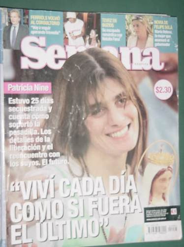 Revista Semana 995 Serrat Carlitos Bala Patricia Nine Harry
