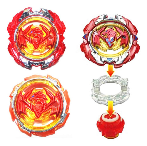 Beyblade Bey Battle Evolution B-117 Revive Phoenix Turbo Color