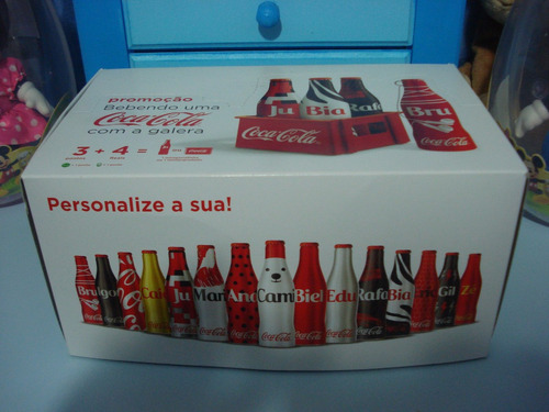 Minigarrafinhas Coca Cola 2015 - Coleção Completa+engradados