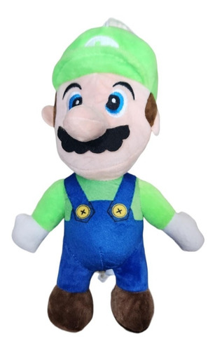 Peluche Suave  25cm De Luigi Nintendo Niños Regalo