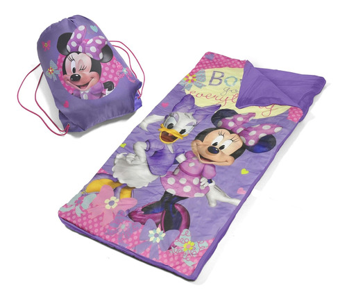 Disney Minnie Mouse Tapete Bolsa Saco De Dormir Infantil